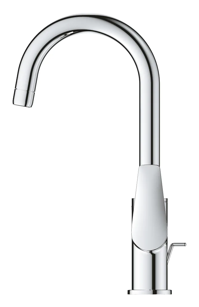 Смеситель для раковины GROHE Start Edge L с поворотным изливом и донным клапаном, хром (24201001) — фото 2