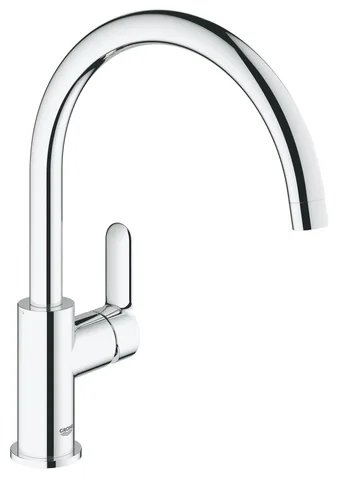 Змішувач для кухні GROHE BauEdge з високим C-подібним виливом, хром (31367000)