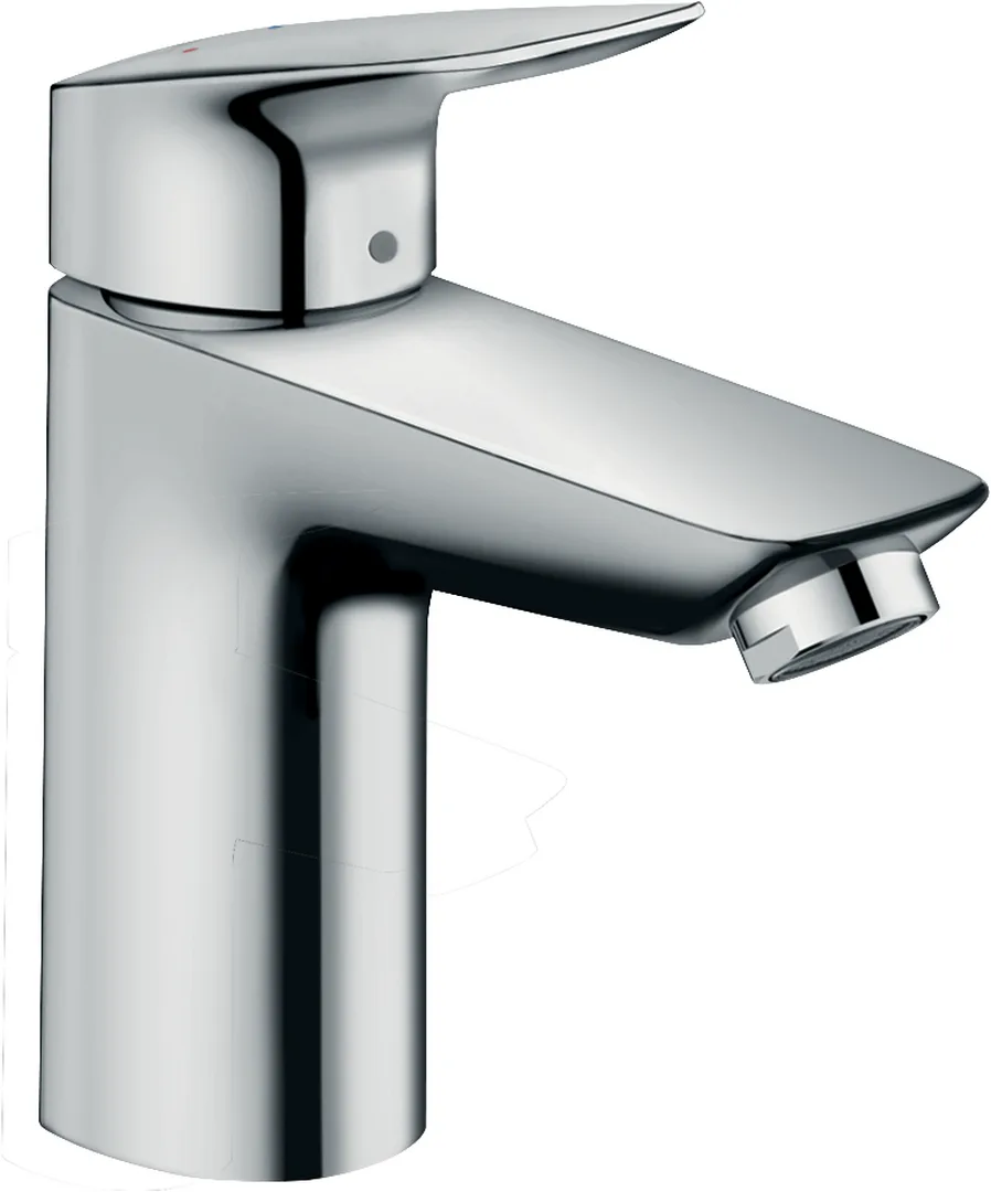 Смеситель для раковины hansgrohe Logis 100 с донным клапаном, хром (71100000)
