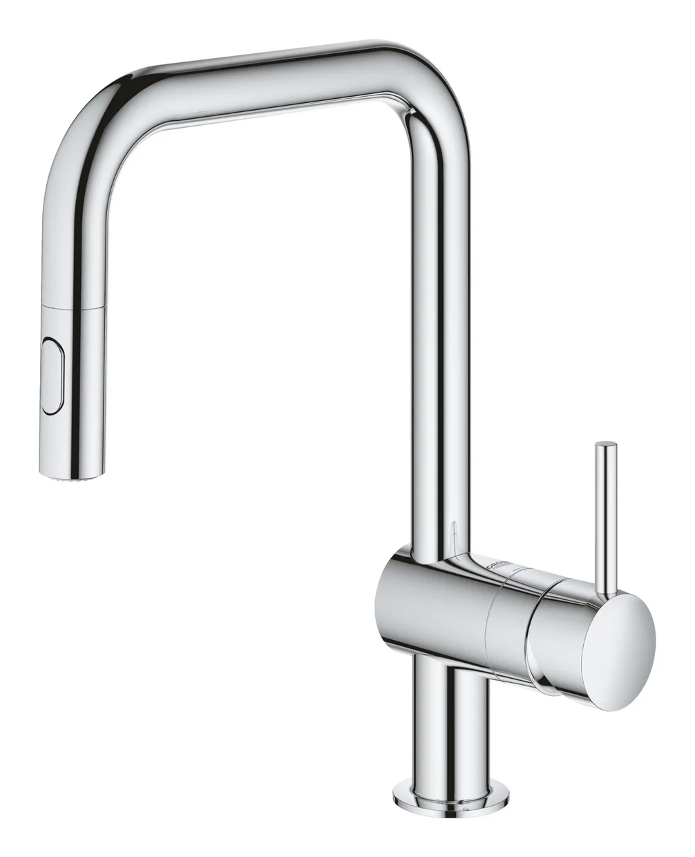 Смеситель для кухни GROHE Minta с U-образным выдвижным изливом, 2 режима, хром (32322002) — фото 4