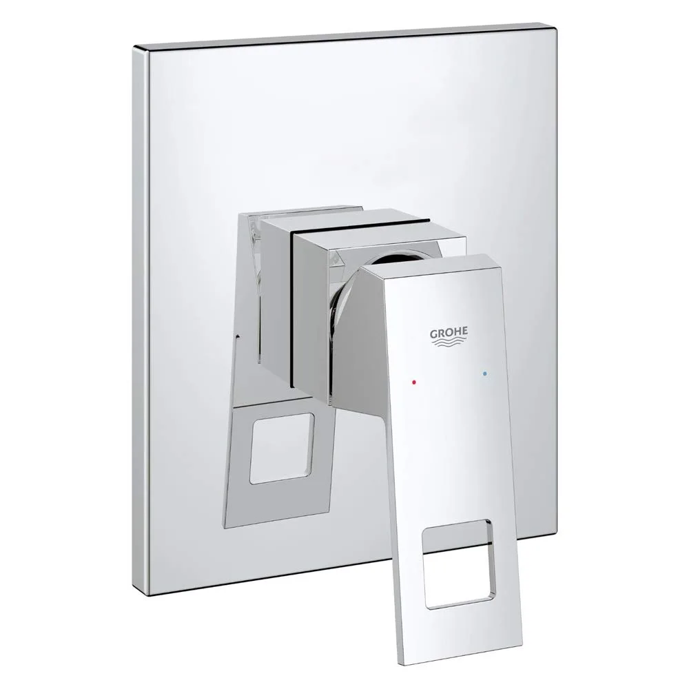 Смеситель для душа скрытого монтажа GROHE Eurocube, внешняя часть для Rapido SmartBox, хром (24061000) — фото 3