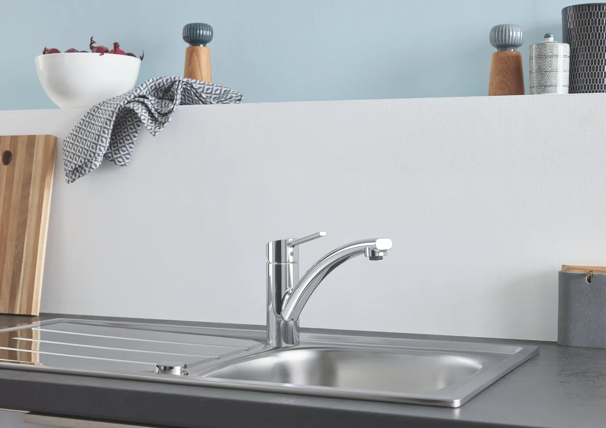 Смеситель для кухни GROHE Swift с низким изливом, хром (30358000) — фото 3