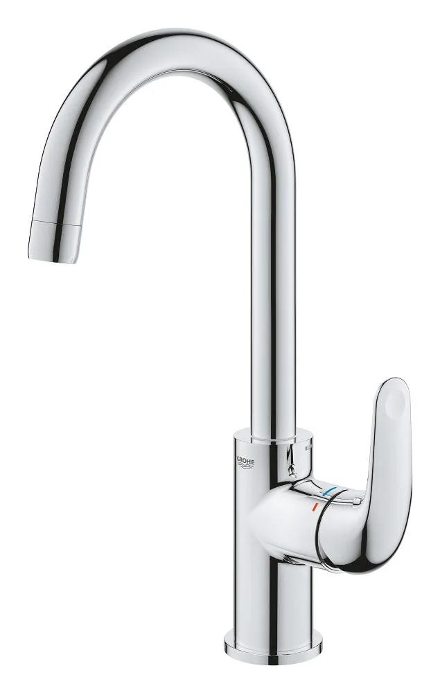 Смеситель для раковины GROHE Swift L OpenCold с поворотным изливом и донным клапаном, хром (24330001) — фото 4