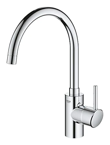Змішувач для кухні GROHE Concetto з високим C-подібним виливом, хром (32661003) — фото 3