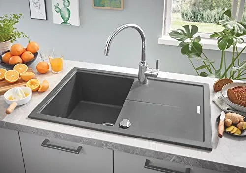 Змішувач для кухні GROHE Concetto з високим C-подібним виливом, хром (32661003) — фото 6