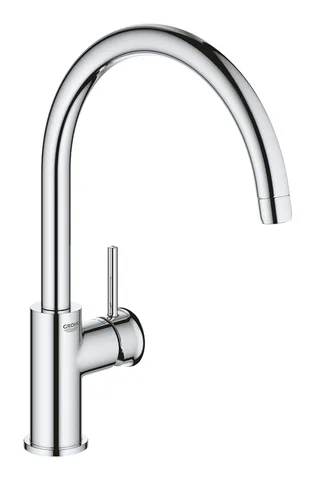Змішувач для кухні GROHE Start Classic з високим C-подібним виливом, хром (31553001)