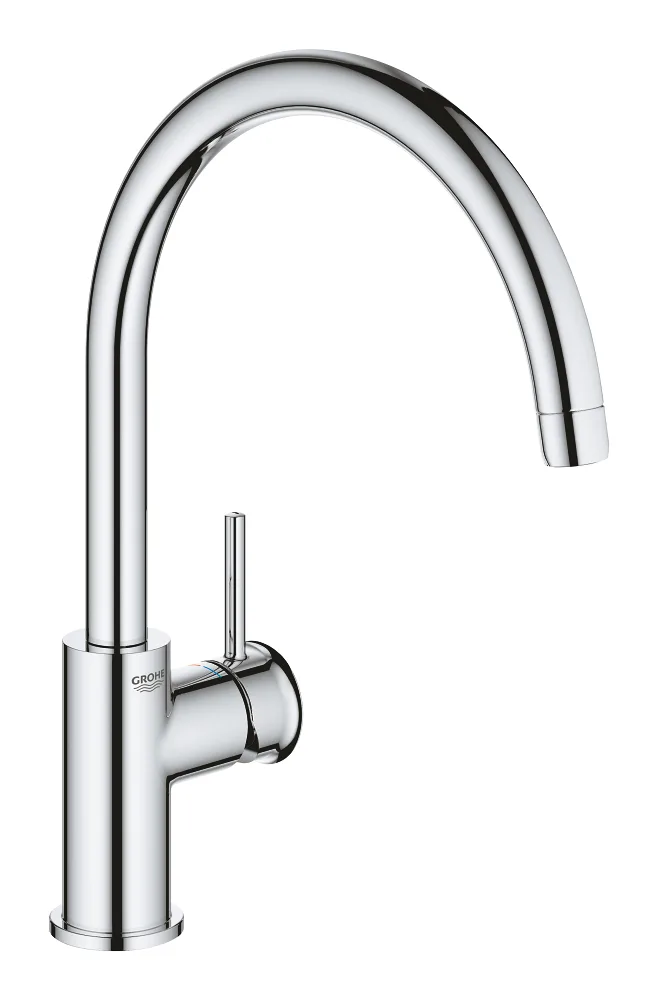 Змішувач для кухні GROHE Start Classic з високим C-подібним виливом, хром (31553001)