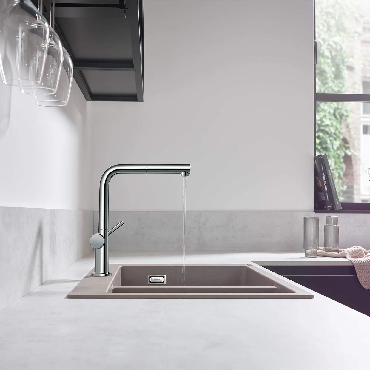Змішувач для кухні hansgrohe Talis M54 270, хром (72840000) — фото 7