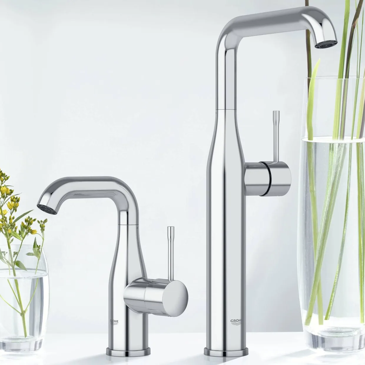 Смеситель для раковины GROHE Essence XL для накладной раковины, хром (32901001) — фото 4