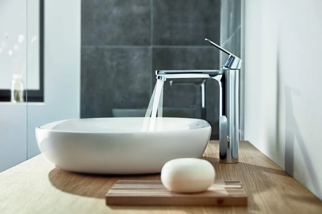 Смеситель для раковины GROHE Eurosmart Cosmopolitan XL для накладной раковины, хром (23921000) — фото 6