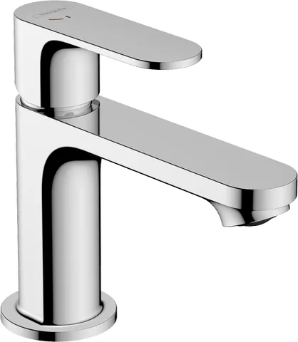 Смеситель для раковины hansgrohe Rebris S 80 CoolStart без донного клапана, хром (72514000)