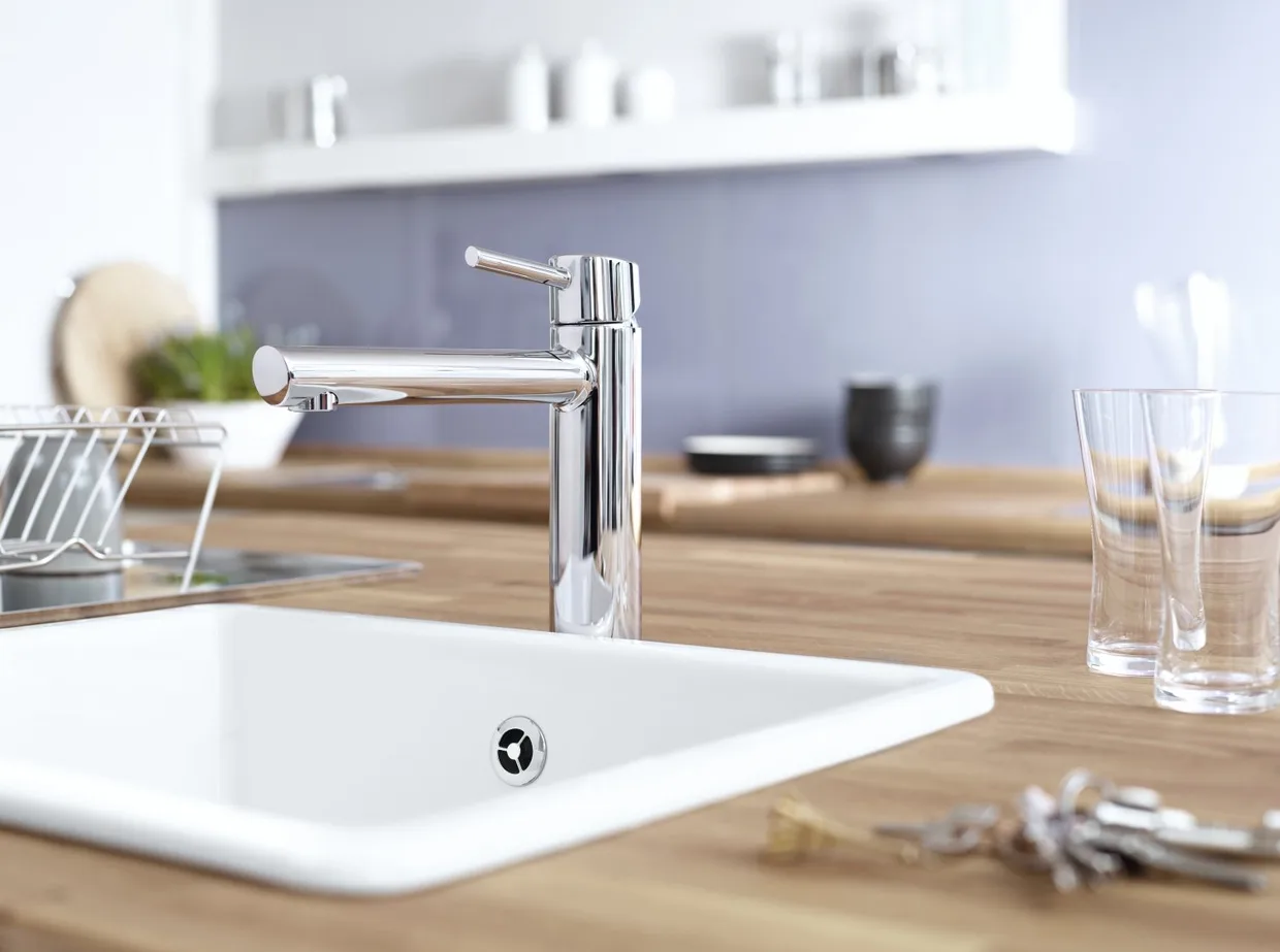 Смеситель для кухни GROHE Concetto с поворотным изливом средней высоты, хром (31128001) — фото 4