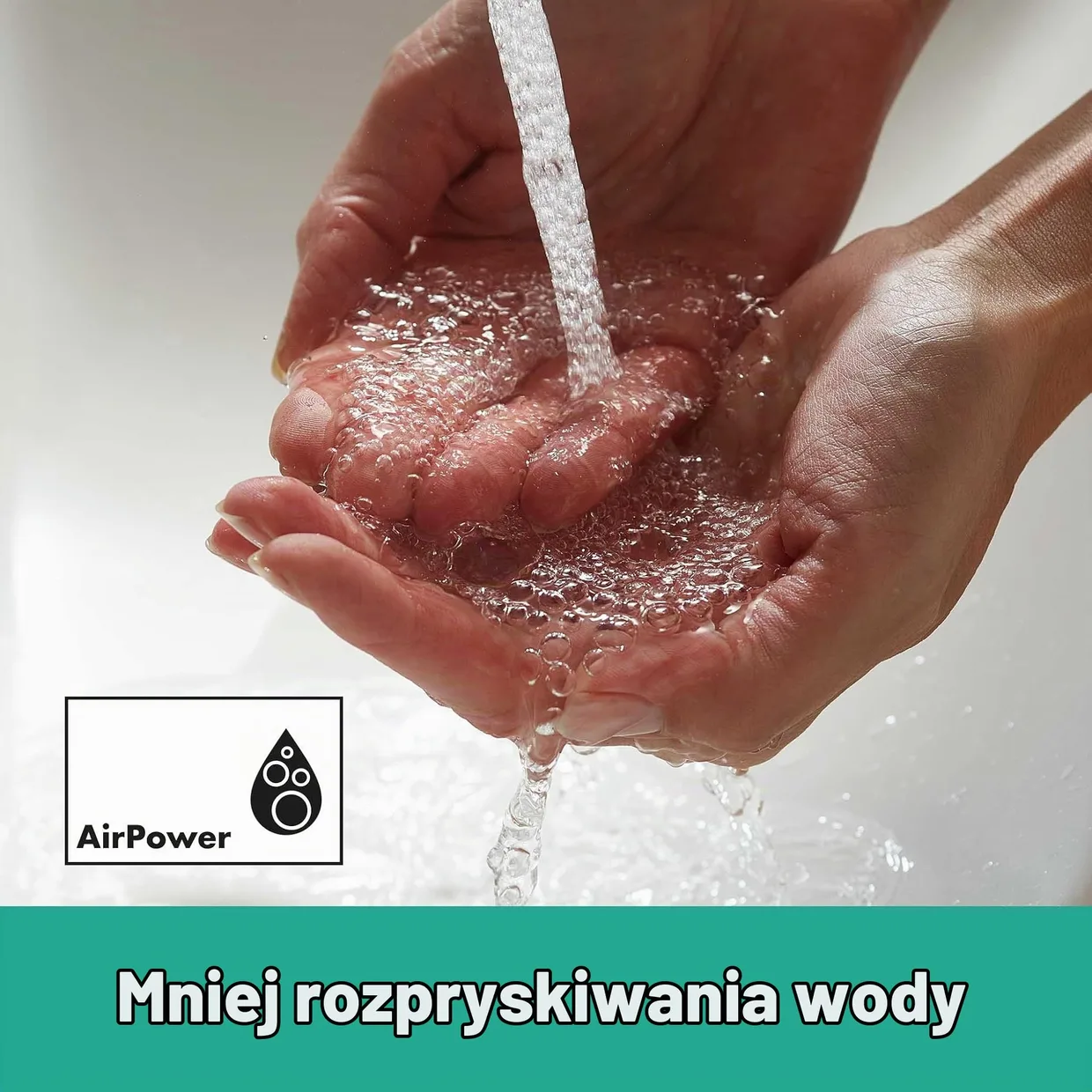 Смеситель для раковины hansgrohe Vernis Blend 190 с донным клапаном, матовый чёрный (71552670) — фото 2