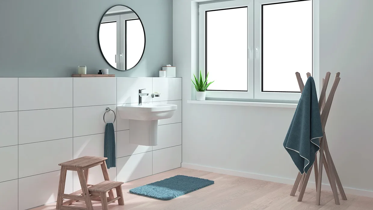 Смеситель для раковины GROHE Start M OpenCold с донным клапаном Push-Open, хром (23746002) — фото 6