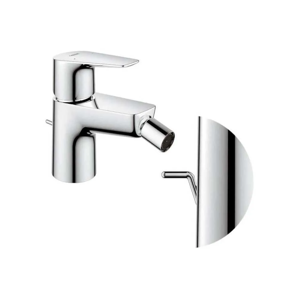 Смеситель для биде GROHE Start Edge с донным клапаном, хром (23345001) — фото 7