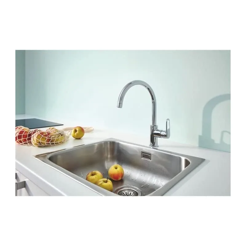 Змішувач для кухні GROHE Start Flow з високим виливом, хром (31555001) — фото 2