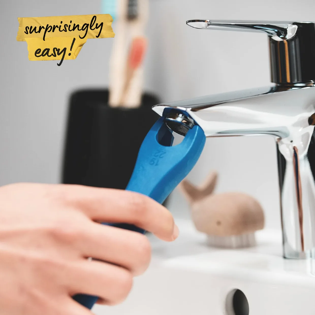 Смеситель для раковины GROHE Start M с донным клапаном Push-Open, хром (24204002) — фото 6