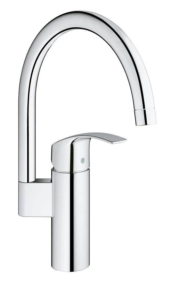 Змішувач для кухні GROHE Eurosmart з високим виливом, хром (33202002)