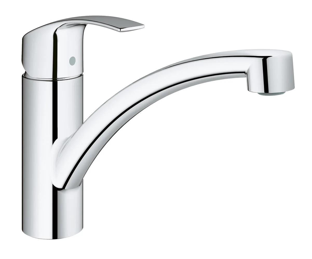 Змішувач для кухні GROHE Eurosmart з низьким виливом, хром (33281002)
