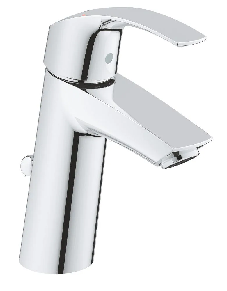 Смеситель для раковины GROHE Eurosmart M с донным клапаном, хром (23322001)