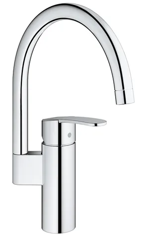 Смеситель для кухни GROHE Wave Cosmopolitan с высоким изливом, хром (32449001)