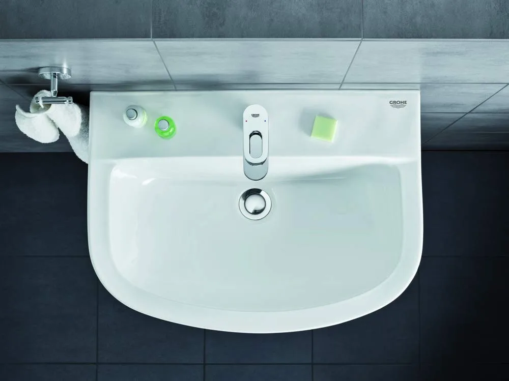 Змішувач для раковини GROHE BauLoop S без донного клапана, хром (23337000) — фото 3