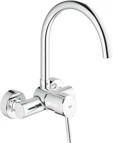 Смеситель для кухни GROHE Concetto с высоким поворотным изливом, хром (32667001)