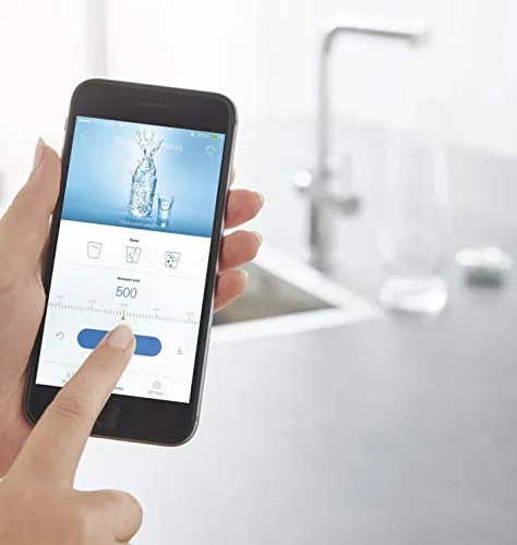 Смеситель для кухни с фильтром и охладителем GROHE Blue Professional, C-образный излив, стартовый набор, Supersteel (31323DC2) — фото 6