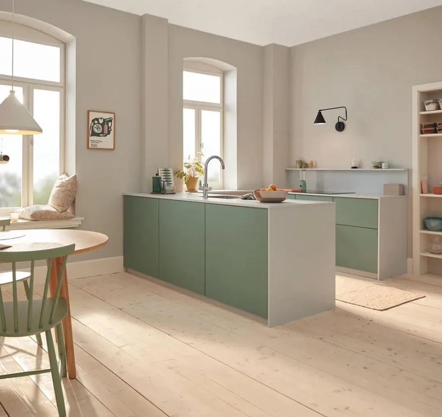 Змішувач для кухні з фільтром GROHE Blue Pure BauCurve, C-подібний вилив, стартовий набір, хром (30385000) — фото 5
