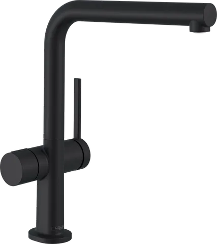 Смеситель для кухни hansgrohe Talis M54 270 с вентилем для стиральной или посудомоечной машины, Matt Black (72827670)