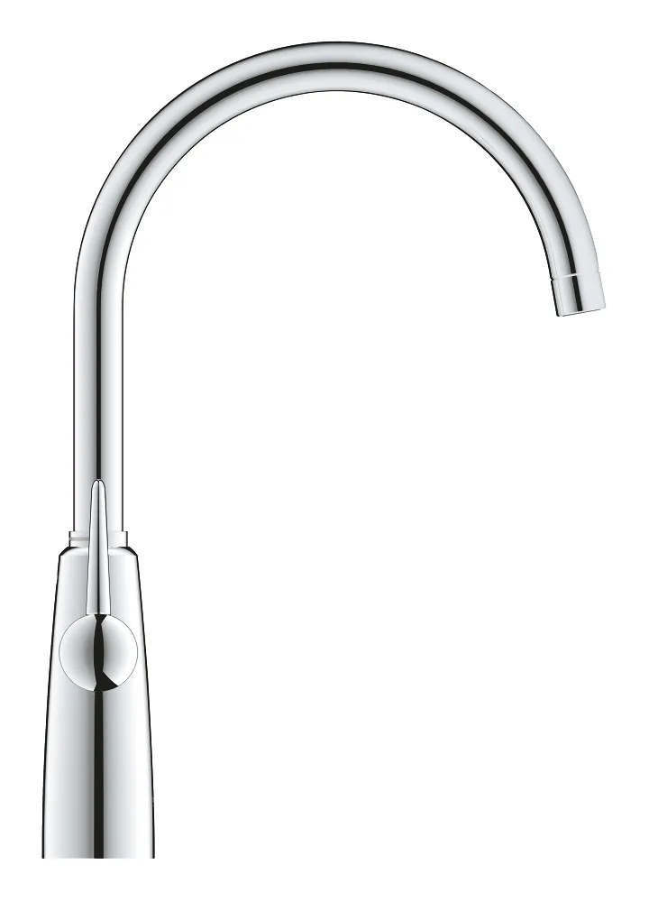Смеситель для кухни двухвентильный GROHE Ambi с высоким C-образным изливом, хром (30189000) — фото 2