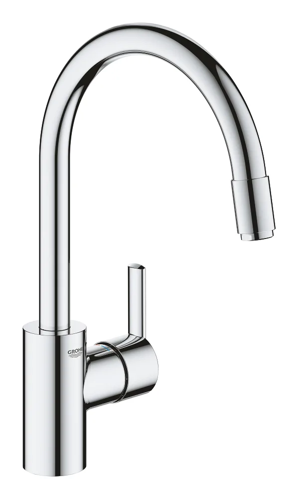 Змішувач для кухні GROHE Feel з висувним C-подібним виливом, хром (32671002)