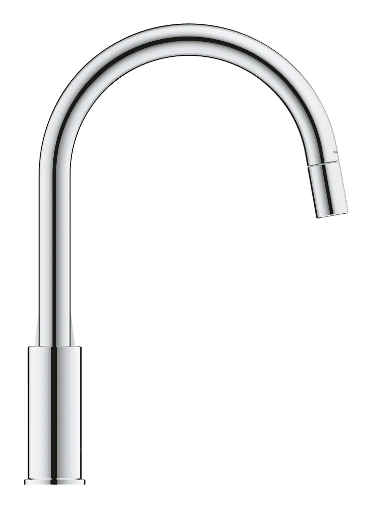 Змішувач для кухні GROHE StartEdge з висувним C-подібним виливом, хром (30553000) — фото 3