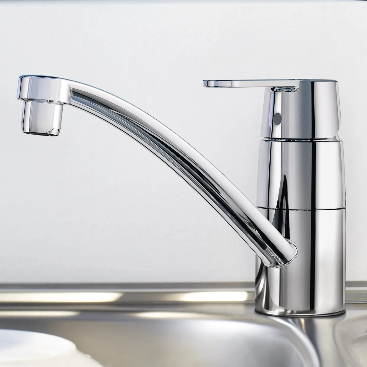 Змішувач для кухні GROHE Get з низьким поворотним виливом, хром (32891000) — фото 4