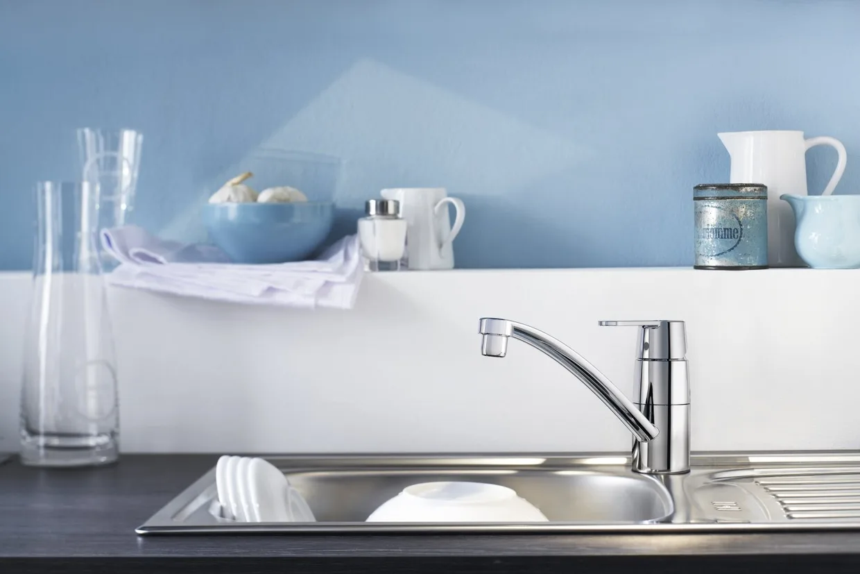 Змішувач для кухні GROHE Get з низьким поворотним виливом, хром (32891000) — фото 5