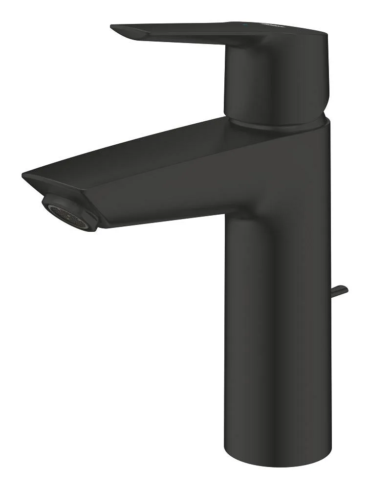 Смеситель для раковины GROHE Start M OpenCold с донным клапаном pop-up, матовый чёрный (235522432) — фото 3