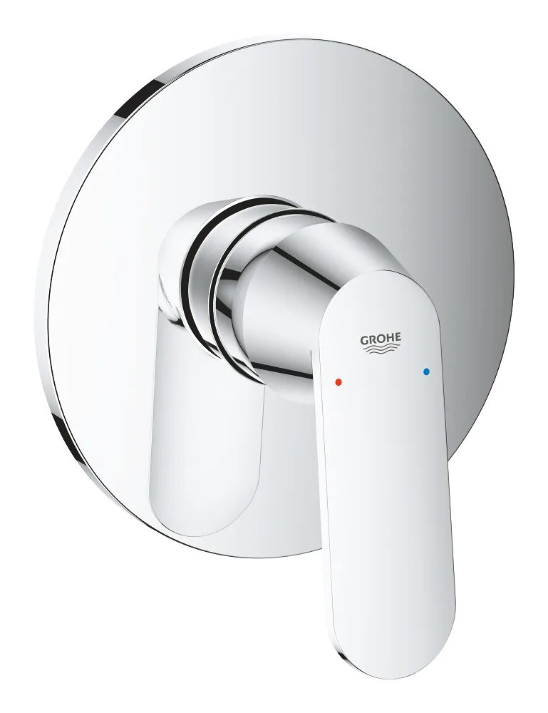 Смеситель для душа скрытого монтажа GROHE Eurosmart Cosmopolitan, внешняя часть для Rapido SmartBox, хром (24044000)
