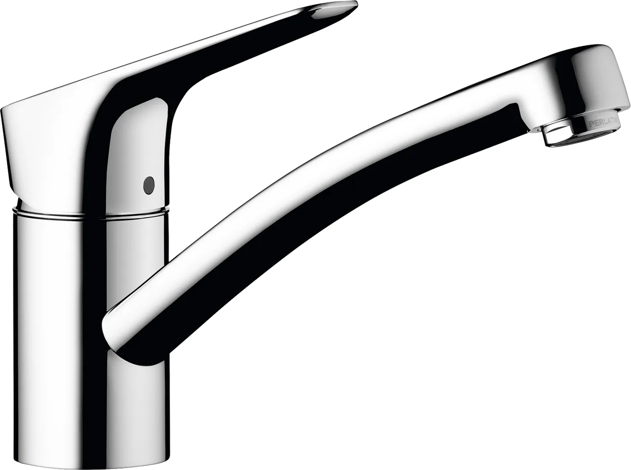 Змішувач для кухні hansgrohe MyCube S з поворотним виливом, хром (13814000)