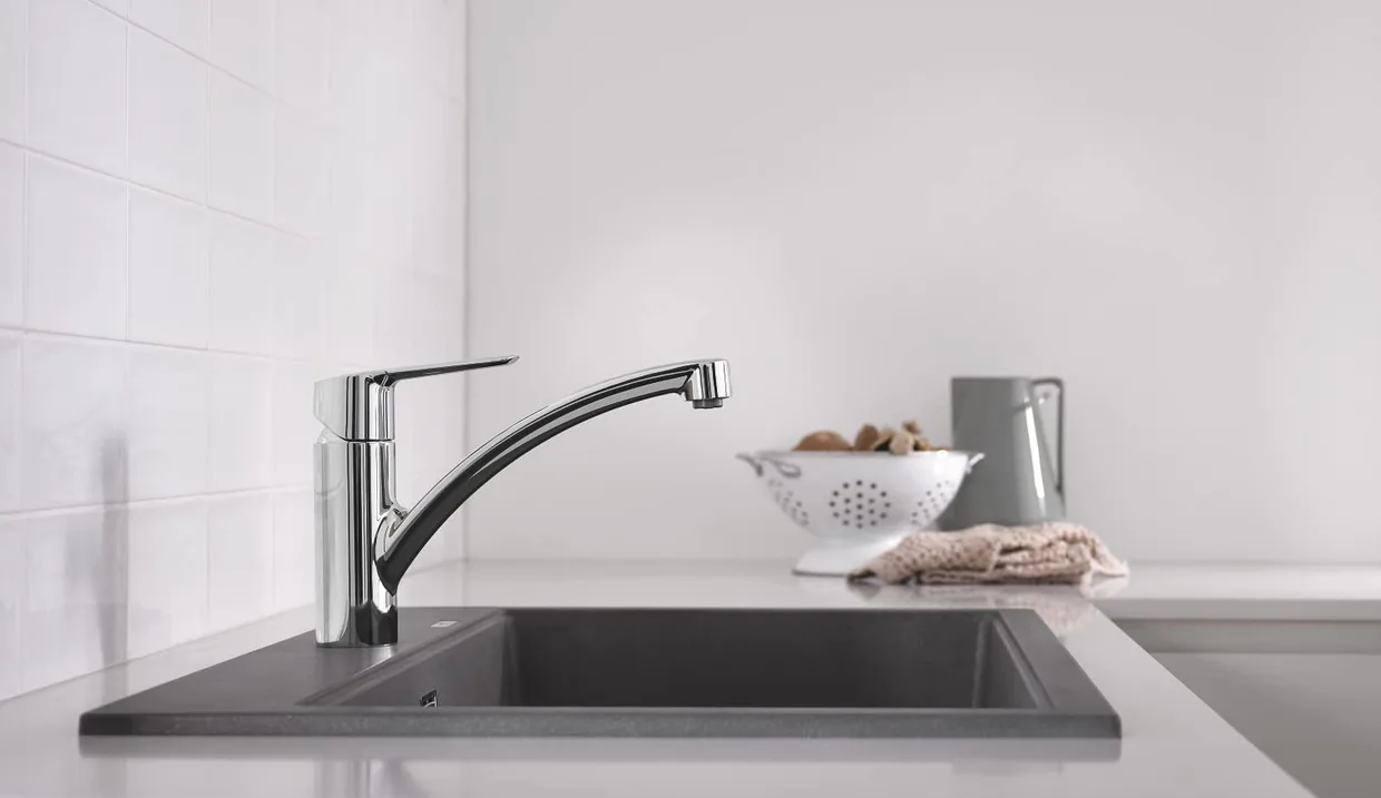 Смеситель для кухни GROHE Start с низким поворотным изливом, хром (30530002) — фото 7