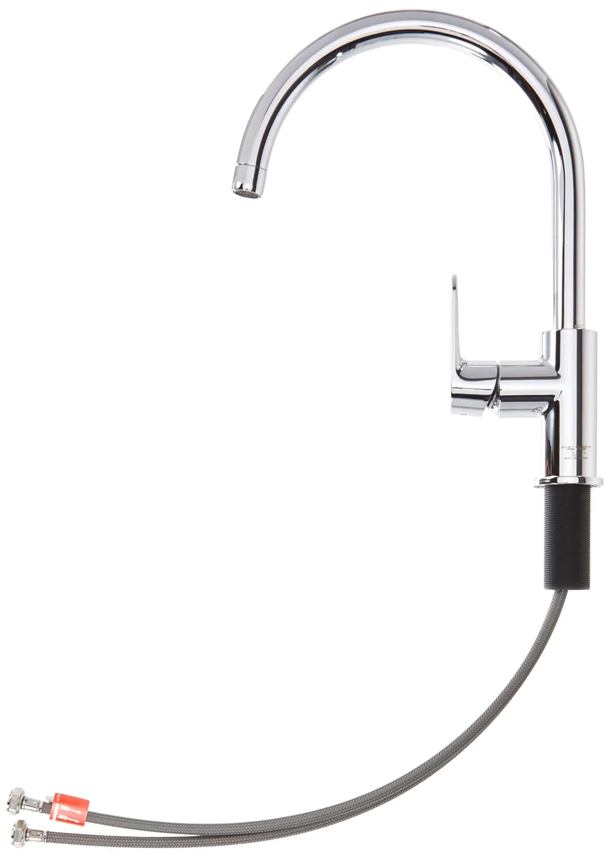 Змішувач для кухні GROHE BauFlow з високим поворотним виливом, хром (31538001) — фото 3