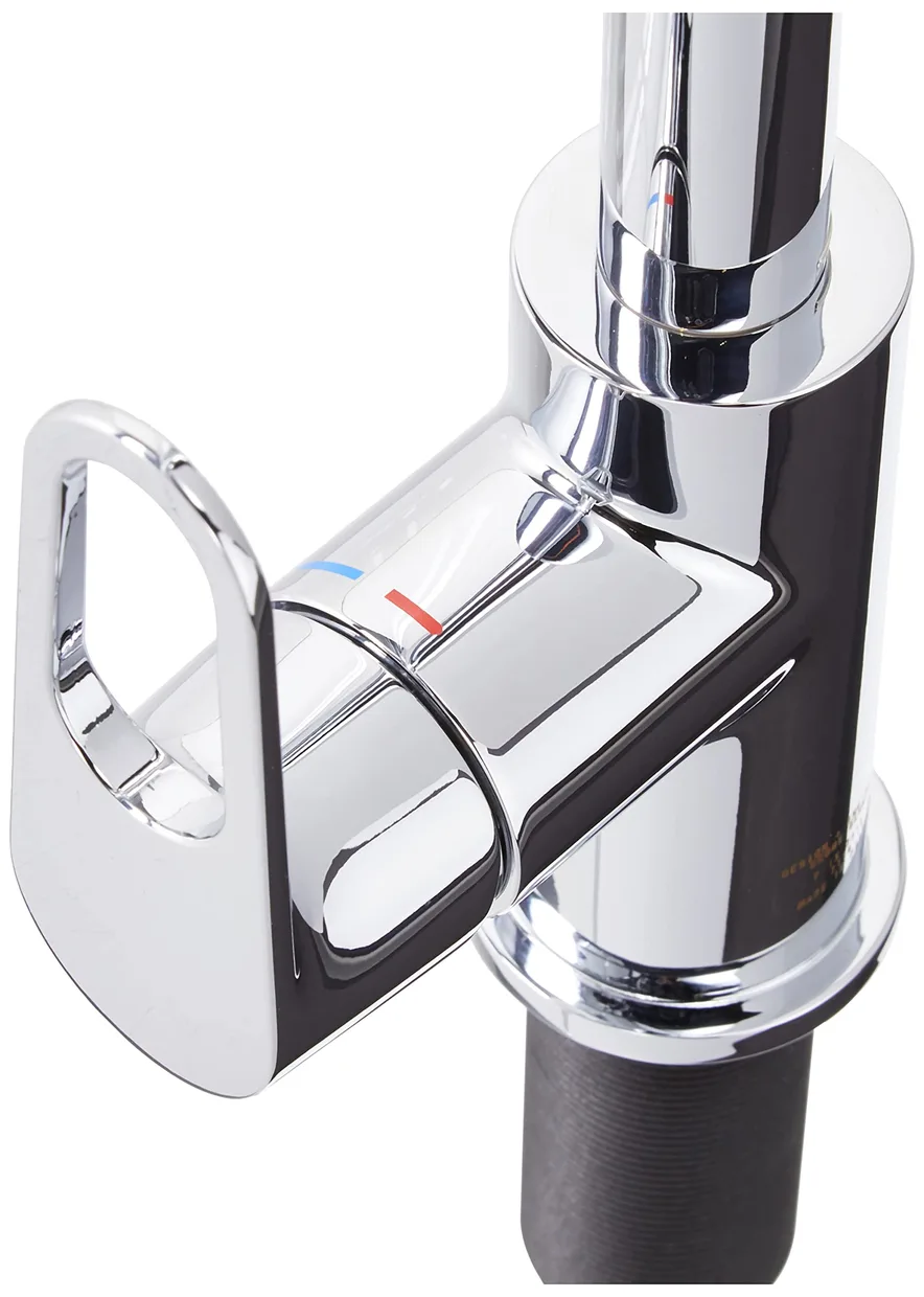 Змішувач для кухні GROHE BauFlow з високим поворотним виливом, хром (31538001) — фото 4