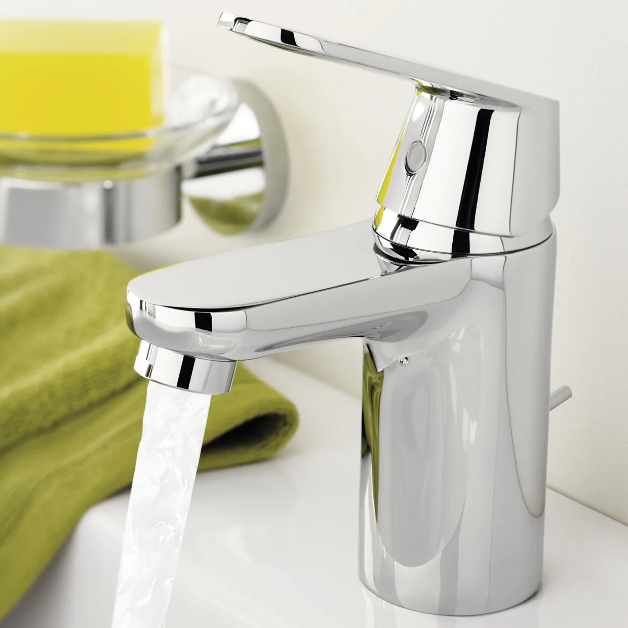 Смеситель для раковины GROHE Eurosmart Cosmopolitan S с цепочкой, хром (3282700E) — фото 3