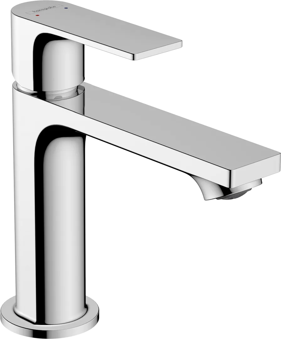 Змішувач для раковини hansgrohe Rebris E 110 з донним клапаном pop-up, хром (72557000)