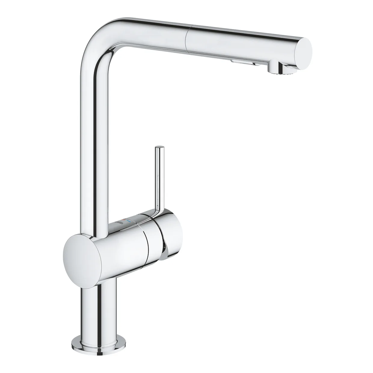 Смеситель для кухни GROHE Vento с выдвижной лейкой, хром (30437000) — фото 2
