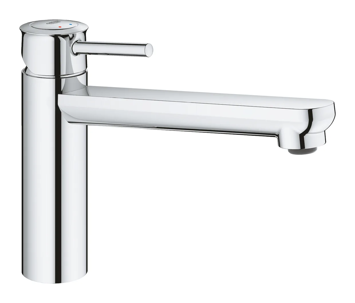 Смеситель для кухни GROHE BauClassic с средним C-образным изливом, хром (30576000) — фото 2