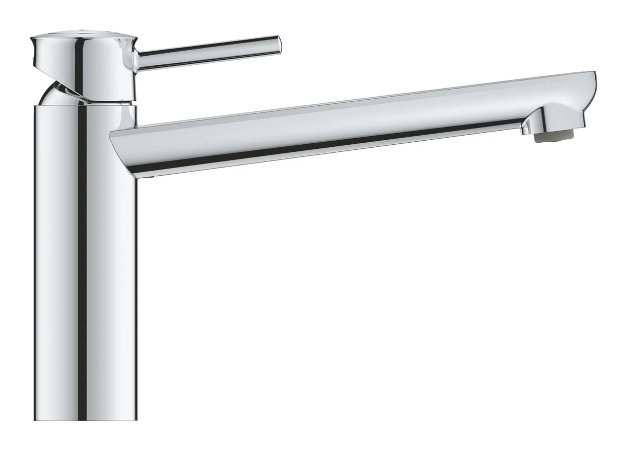 Смеситель для кухни GROHE BauClassic с средним C-образным изливом, хром (30576000) — фото 4