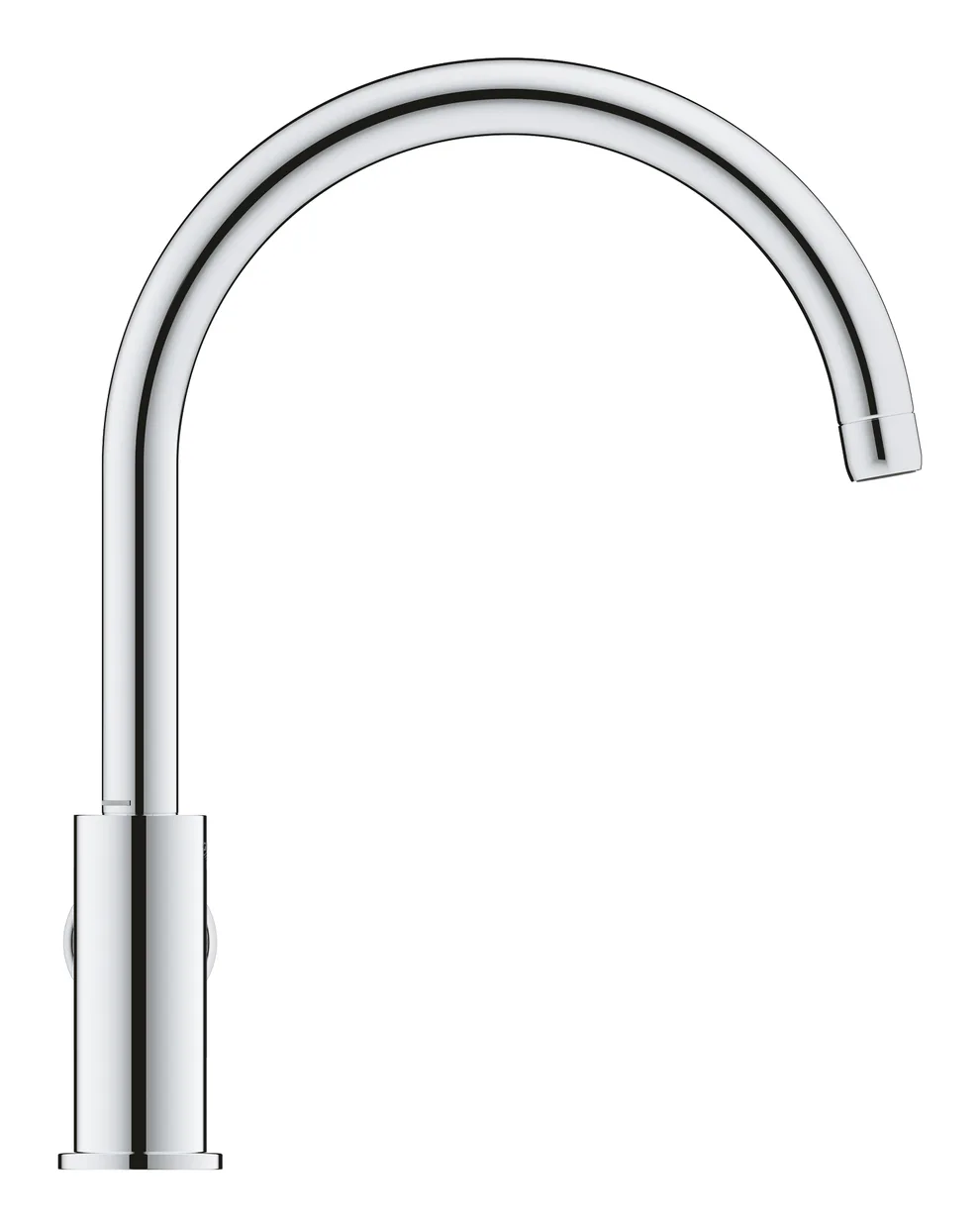 Смеситель для кухни GROHE BauClassic с высоким C-образным изливом, хром (30577000) — фото 6