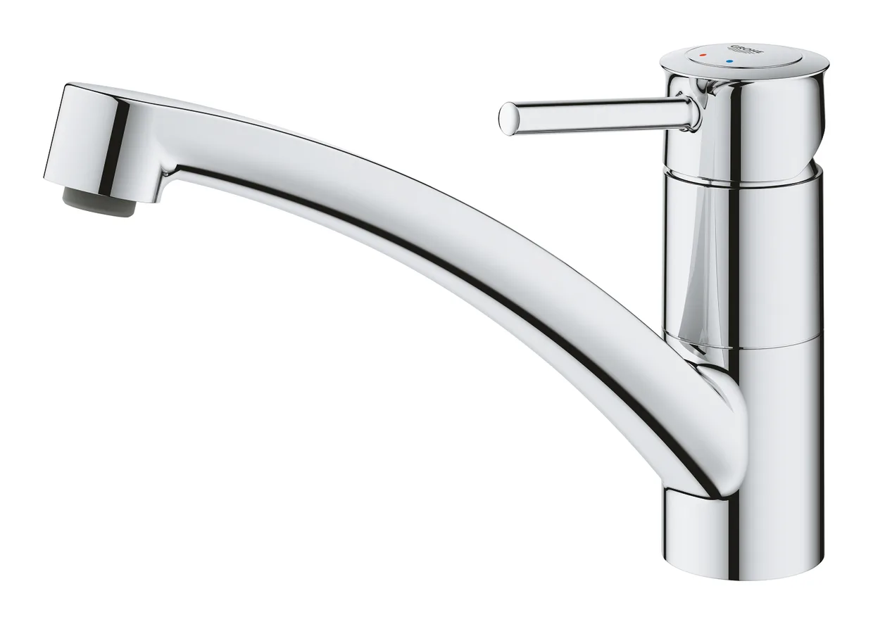 Смеситель для кухни GROHE BauClassic с низким изливом, хром (30575000) — фото 5