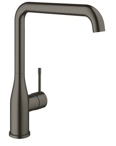 Смеситель для кухни GROHE Essence с высоким L-образным изливом, Brushed Hard Graphite (30269AL0)