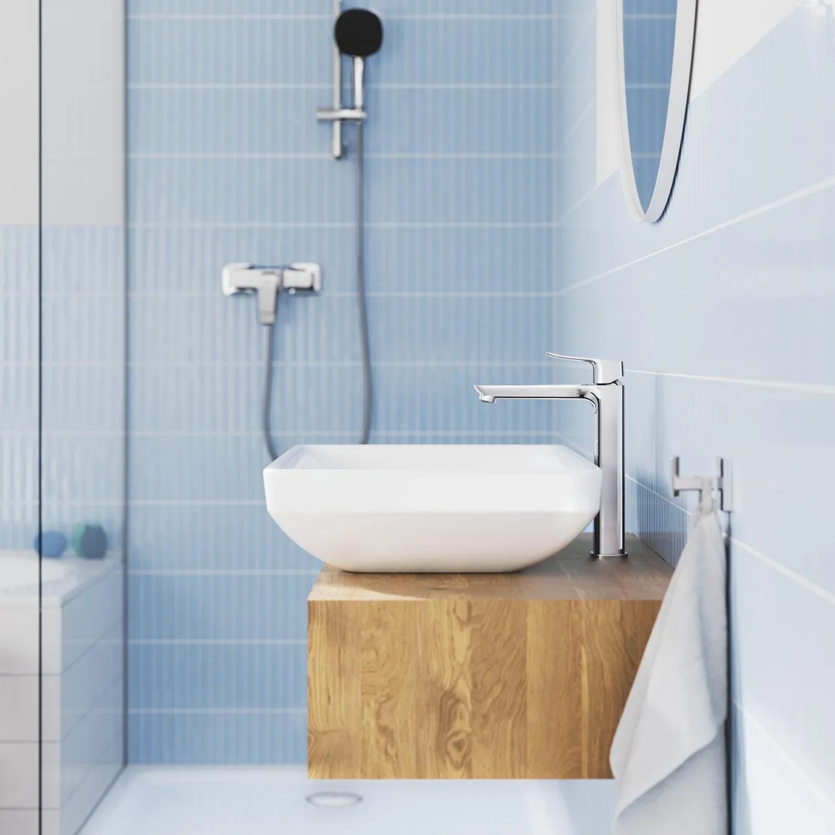 Смеситель для раковины GROHE QuickFix Dice XL, хром (1018920000) — фото 3